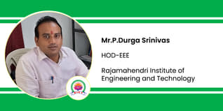 Rajamahendri Institute of Engineering and Technology, HOD-EEE: Mr.P.Durga Srinivas Interview